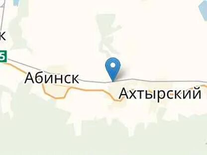 Ахтырский краснодарский карта