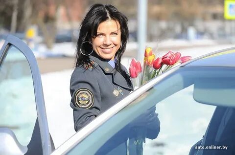 Женщина гаишник