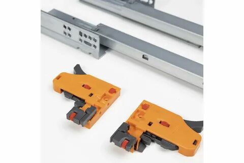 AKS 3D Направляющая cкрытого монтажа L-500 с с-мой плавного закрывания, д 9...