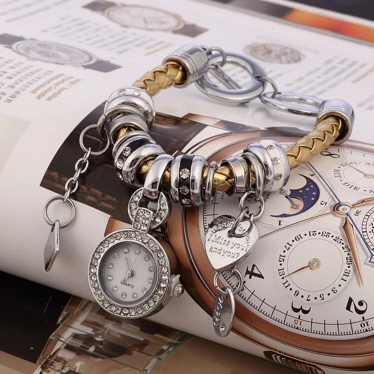 Часы браслет пандора. Пандора 1435 b часы. Часы с браслетом Пандора. Браслет Пандора бронза. Бижутерия часы.