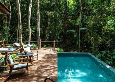 Частный бассейн в Rainforest Pool Villa, The Datai Langkawi 5.