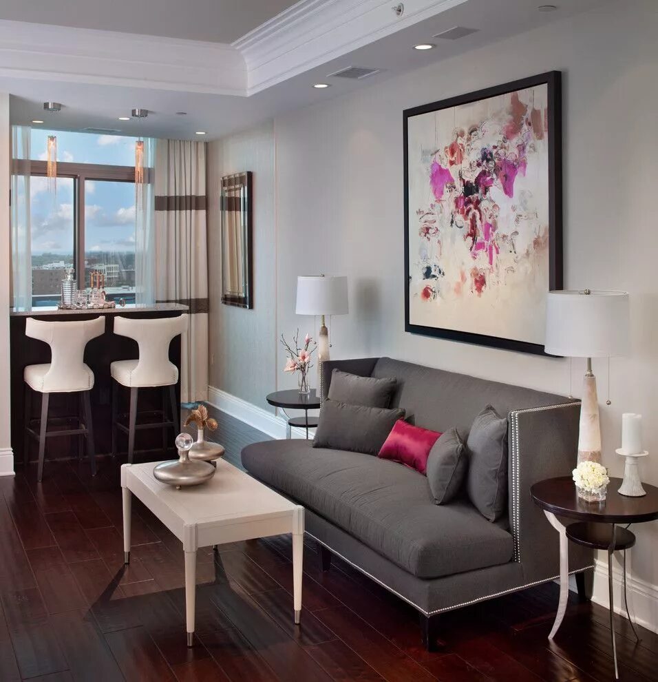 Цвет в интерьере квартиры. Цвет стен в однокомнатной квартире. Дизайнерские решения сочетания цветов в интерьере гостиной. Цветы в гостиную в современном интерьере.
