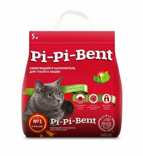 Наполнитель для туалета pi pi bent