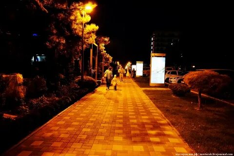 Анапа ночью