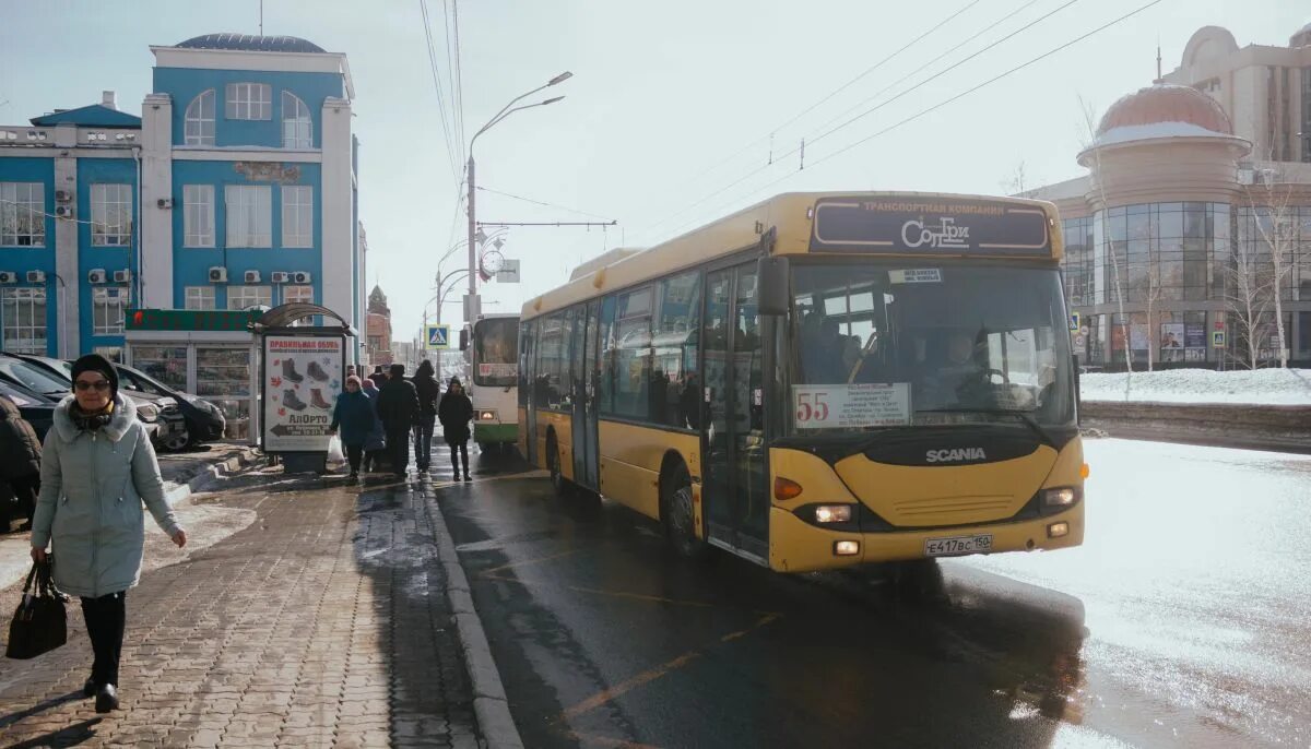 Проезд в общественном транспорте в барнауле