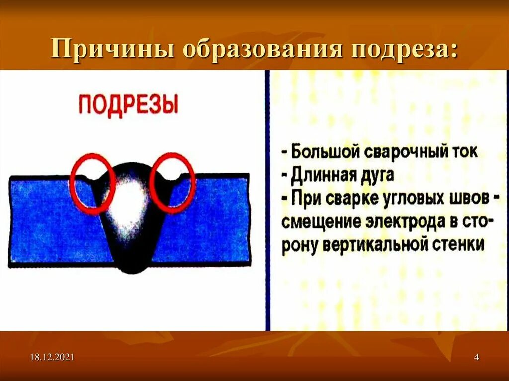 Почему образуются узлы. Причины образования Подрезов. Подрезы причины. Причины образования Подрезов при сварке. Почему образовывается подрез.