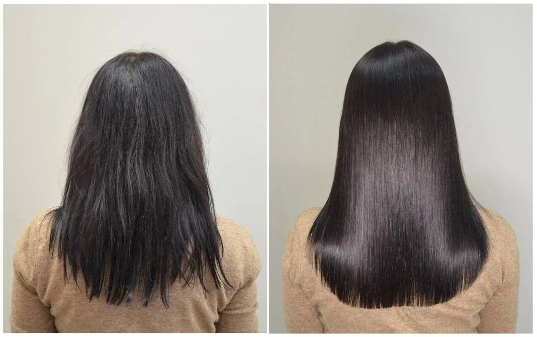 Нанокератиновое выпрямление. Выпрямление волос. Кератиновое выпрямление волос. Выпрямление волос до и после.