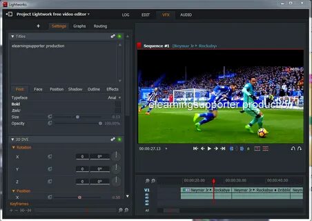 Lightworks video editor