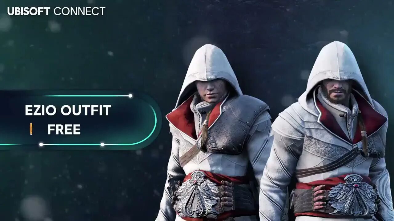 Юбисофт коннект ассасин. Assassins' Creed Ezio outfit. Assassin's Creed Valhalla Ezio outfit. Вальгалле ассасин Ezio outfit. Ubisoft connect.