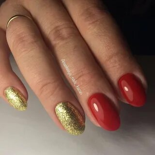 Красный с золотом