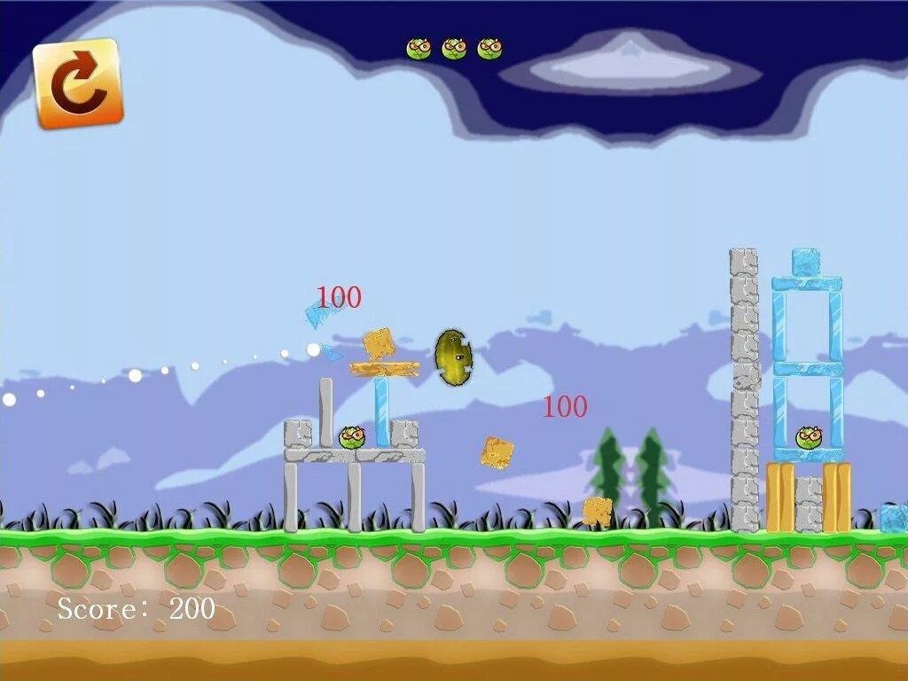 Plants 2 download. Игра бешеные птички. Angry Plants Temple.