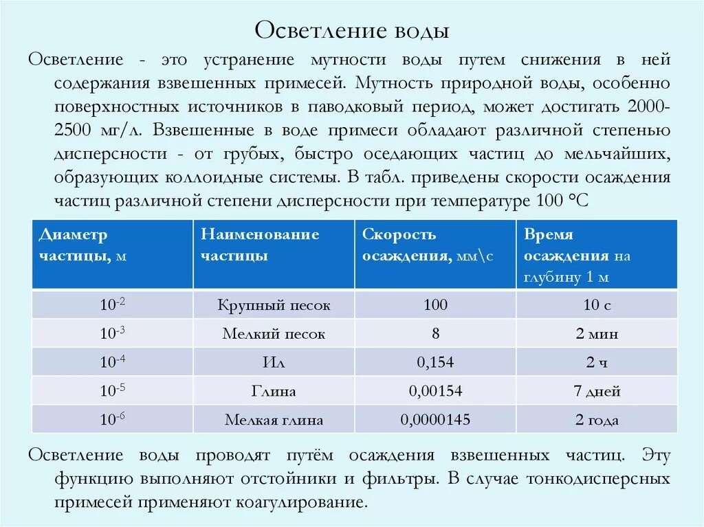 Показатели воды в бассейне. Показатель мутности воды. Методы осветления воды. Способы осветления питьевой воды. Укажите метод осветления воды.