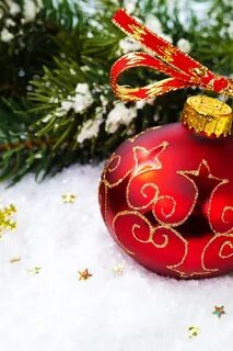 Елочные игрушки снег