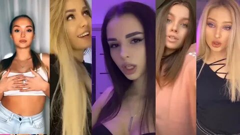 Красивые девушки в тик токе