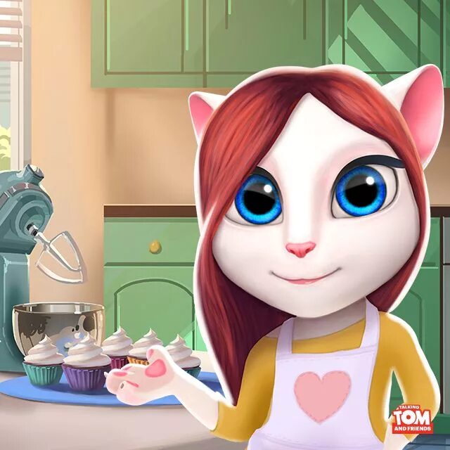 Разработчик анжелы. Talking Angela. My talking Angela 2. Анджела рисунок.