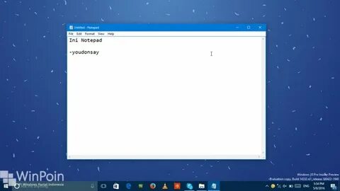Notepad для windows 10