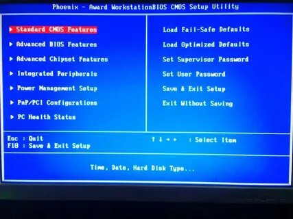 Bios pci