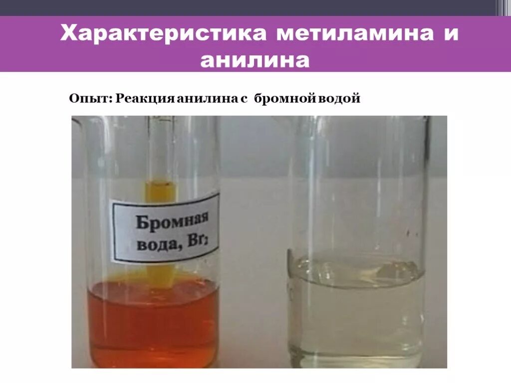 Реакция обесцвечивания бромной воды. Реакция анилина с бромной водой. Анилин и бромная вода реакция. Реакция обесцвечивания бромной воды Алкены.