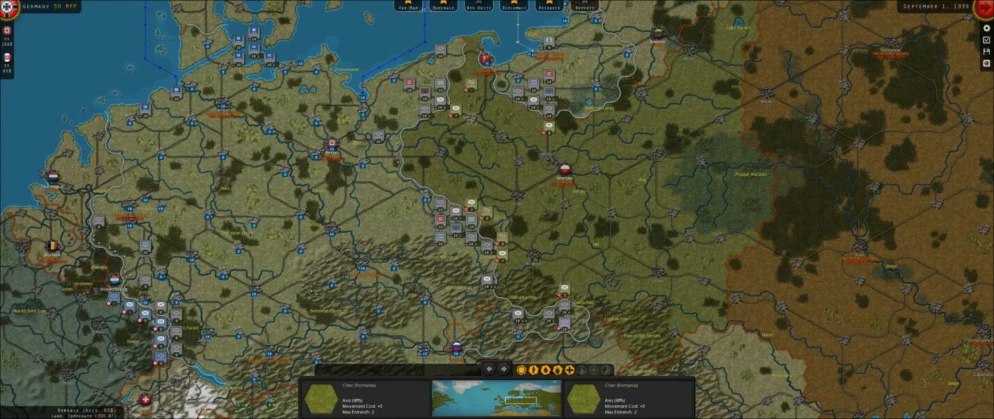 Карта войны 1.12 2. Восточная Европа карта вар Тандер.