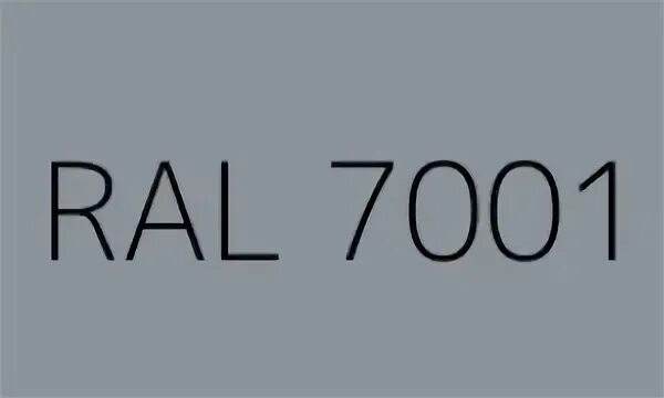 Ral 7001