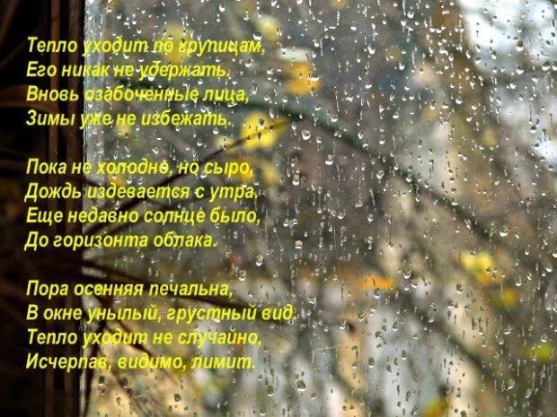 Дожди: стихи. Стихи про дождливую погоду. Поздравления с добрым дождливым утром. Дождливый день стихи. Дождик кончается