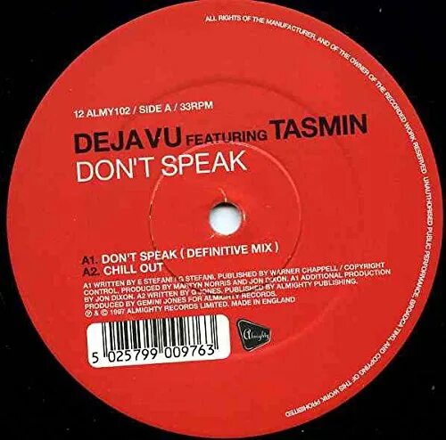 Тхт песня deja vu. Don't speak Ноты. Кассета 1995 don't speak. То́ни Ашви́н Канэ́л don't speak. Don speak певица.