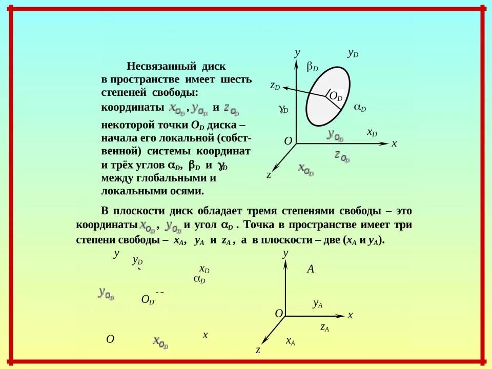 Уравнение степени свободы. Как определить степень свободы теоретическая механика. Степени свободы системы термех. 6 Степеней свободы термех. Св степеней.