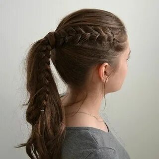 Школьные прически для девочек на длинные