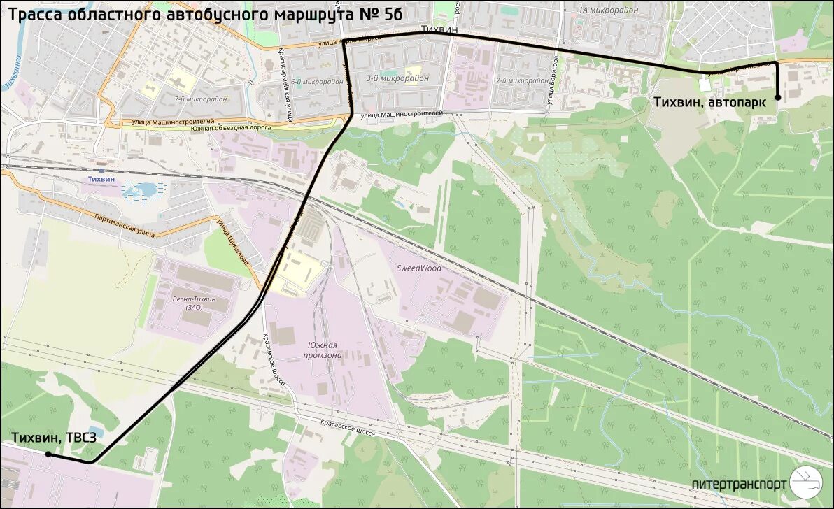 Маршрут до Тихвина. Тихвин 6 микрорайон. Карта шестого микрорайона город Тихвин. Автобусные маршруты в Тихвине.