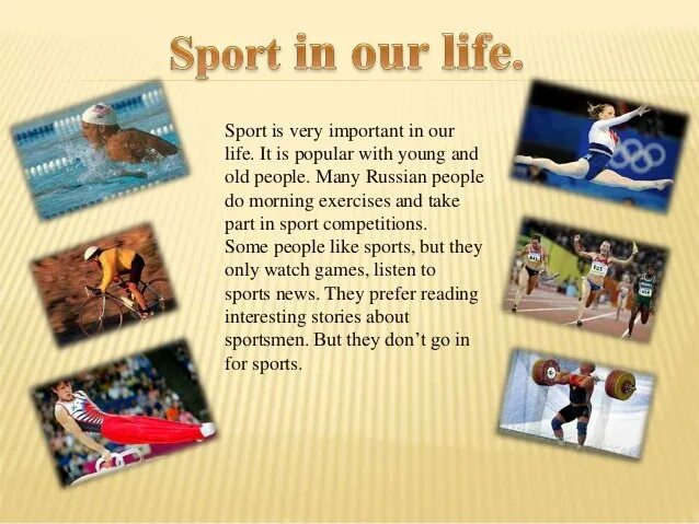 Немецкая тема спорт. Презентация на тему Sport in my Life. Sport in our Life презентация. Sport in our Life топик. Sport тема по английскому.