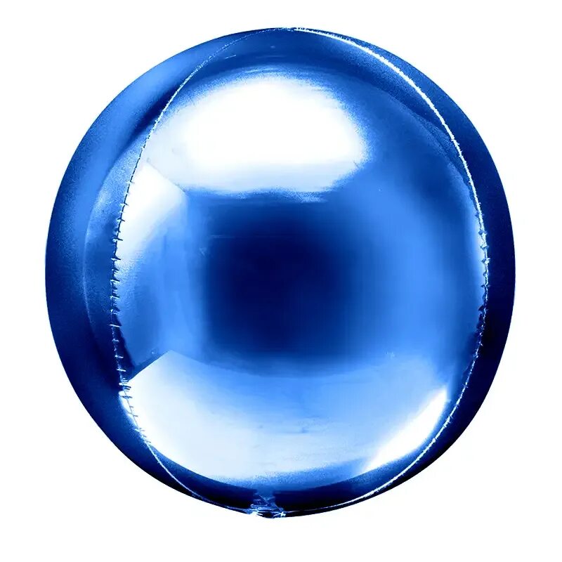 Сфера 3d шар фольга. Шар синий. Голубой шар. Шар голубой круглый.