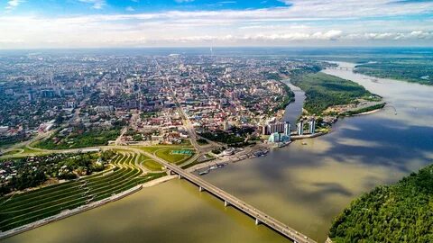 Beautiful places and sights of the city Barnaul 1Types of the city of Barna...