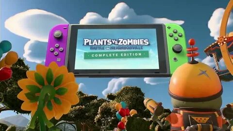 Nintendo switch plants vs