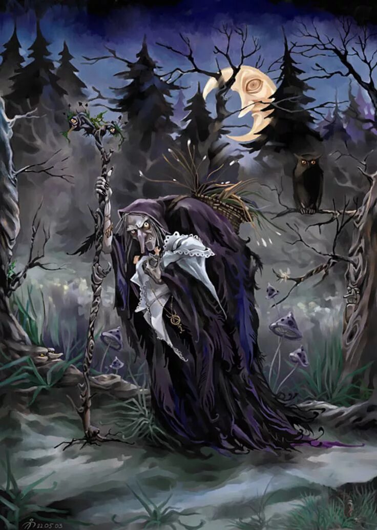 Бабы яги ночь. Вальпургиева ночь и хэллоуин. Баба яга в окошке. Беспалов баба яга. Домик ведьмы в лесу.