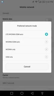 Принудительно 4g
