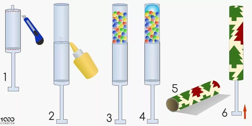 Как сделать шприц своими руками. Хлопушка из бумаги своими руками Новогодняя. Поделки из шприцов. Хлопушка из шприца. Как сделать хлопушку своими руками.