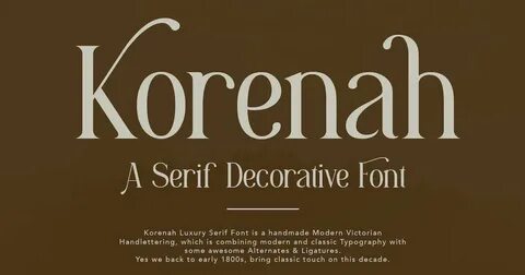 Display serif