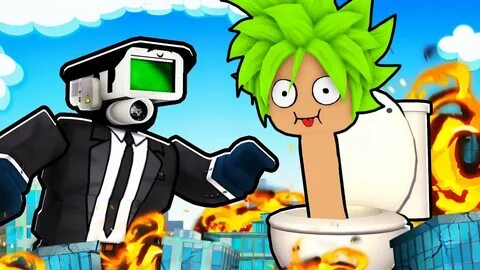 Toilet tower defense ghost cameraman