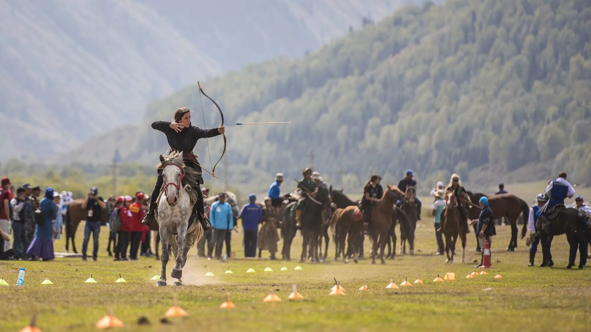 Kyrgyzstan kicked off the World Nomad Games Daily Mail Online