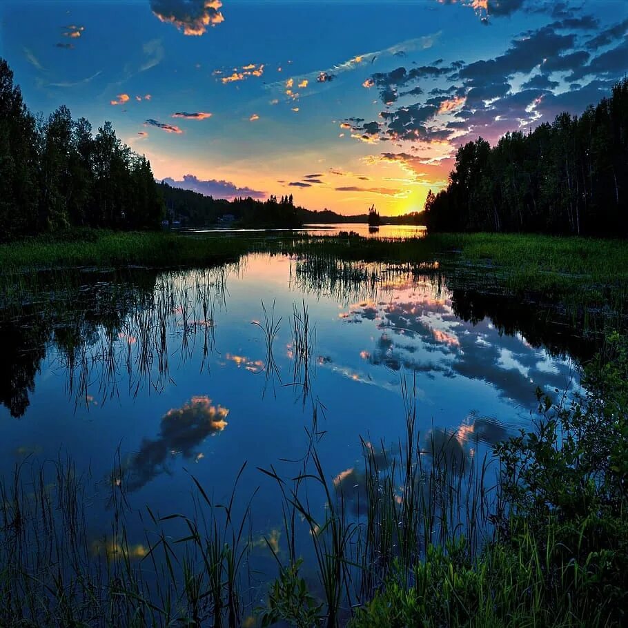 Заря вода