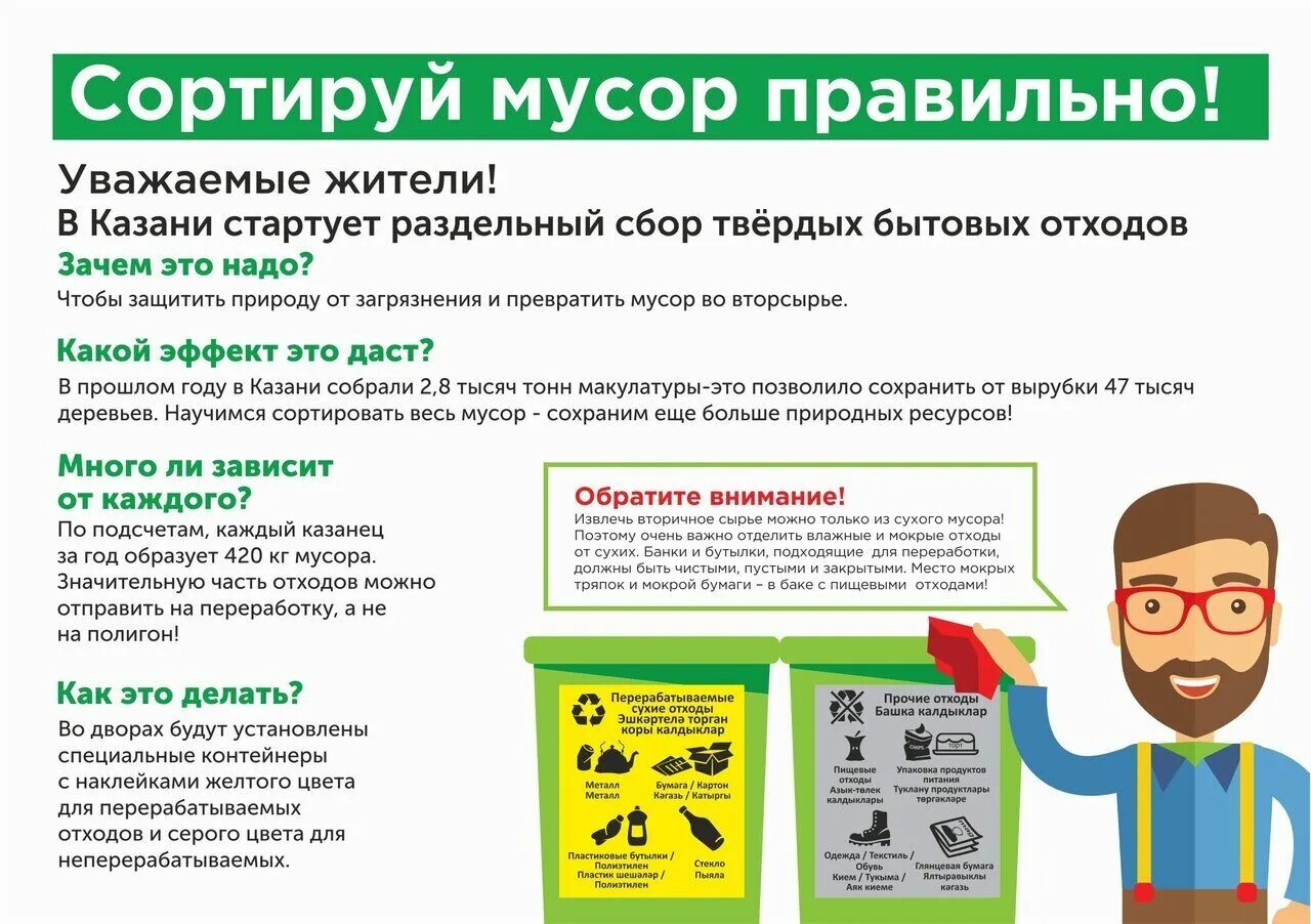 Правильно сортировать