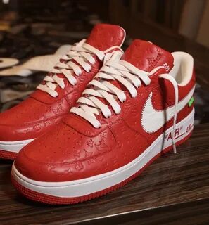 Nike air force x louis vuitton
