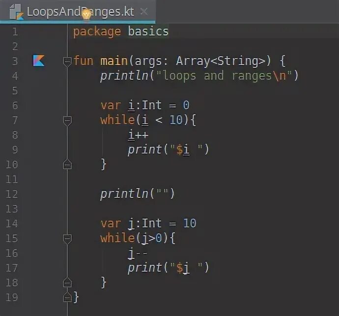 Loop int. Loop int