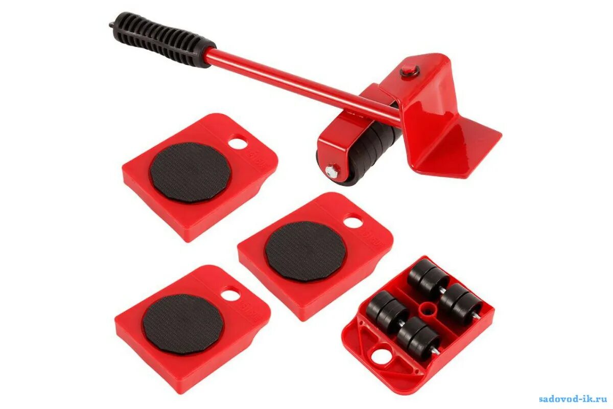 Подъемник для перемещения мебели. Колесики для передвижения мебели. Ролики для передвижения мебели. Набор для перемещения мебели до 300кг yato, 5 элем. Набор для перемещения мебели до 300кг yato, 5 элем.