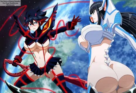 Ryuko Matoi And Satsuki Kiryuin Kill La Kill Kill La Kill Art Anime CLOUDYX...