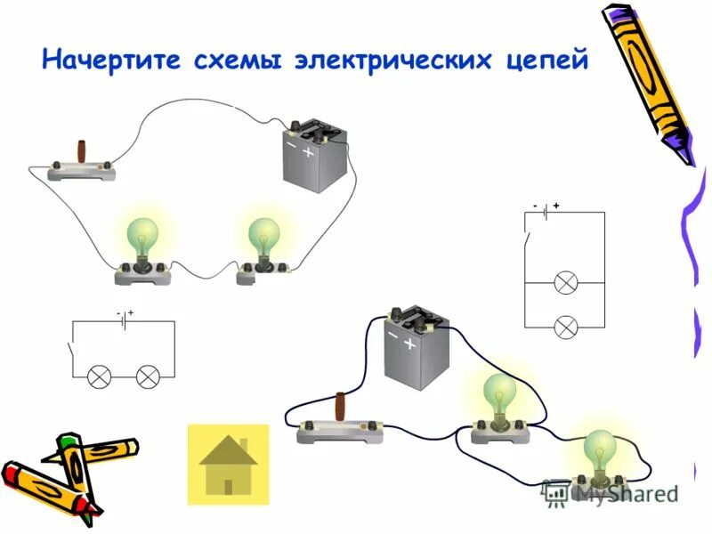 Модель электрической цепи