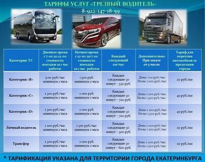 Работа водителем в екатеринбурге