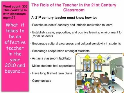 Teachers role in education