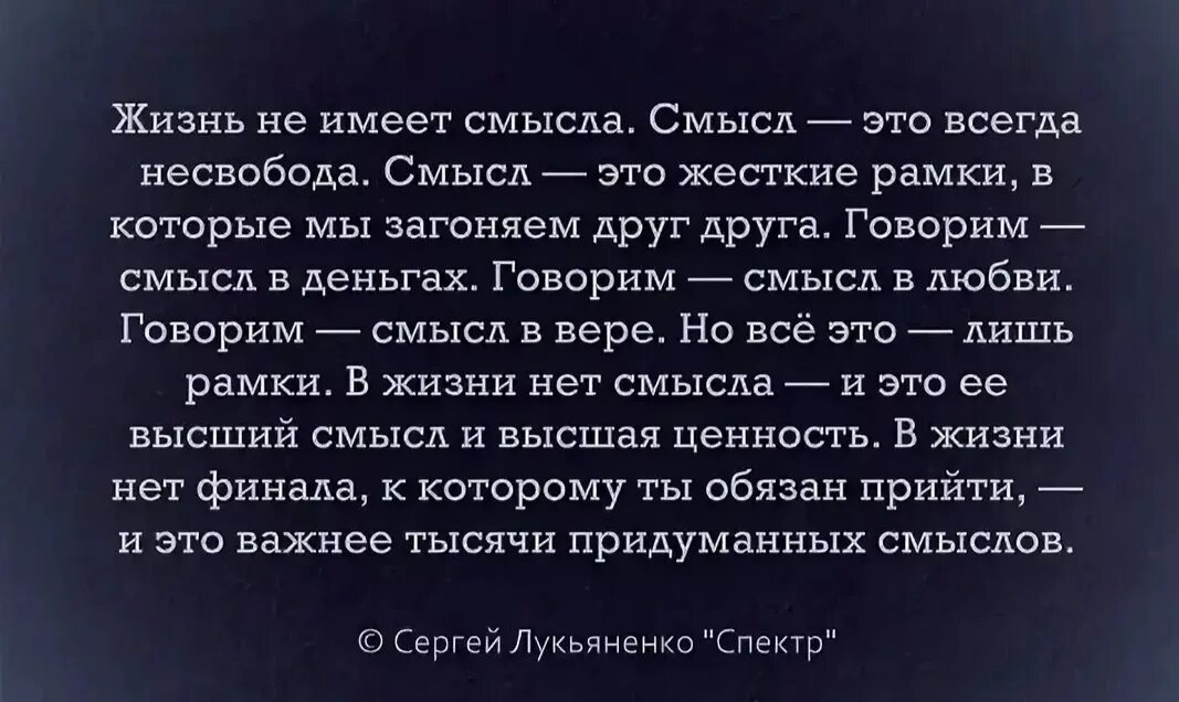 О смысле жизни. Нет смысла жизни. В чем нет смысла. Нет смысла жизни цитаты.