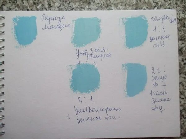 Как получить бирюзовый цвет. Сделать бирюзовый цвет. смешение красок бирюзовый. бирюзовый цвет смешивание.